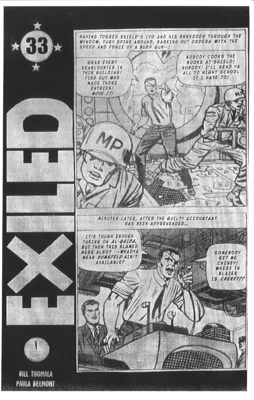Exiled #33 cover